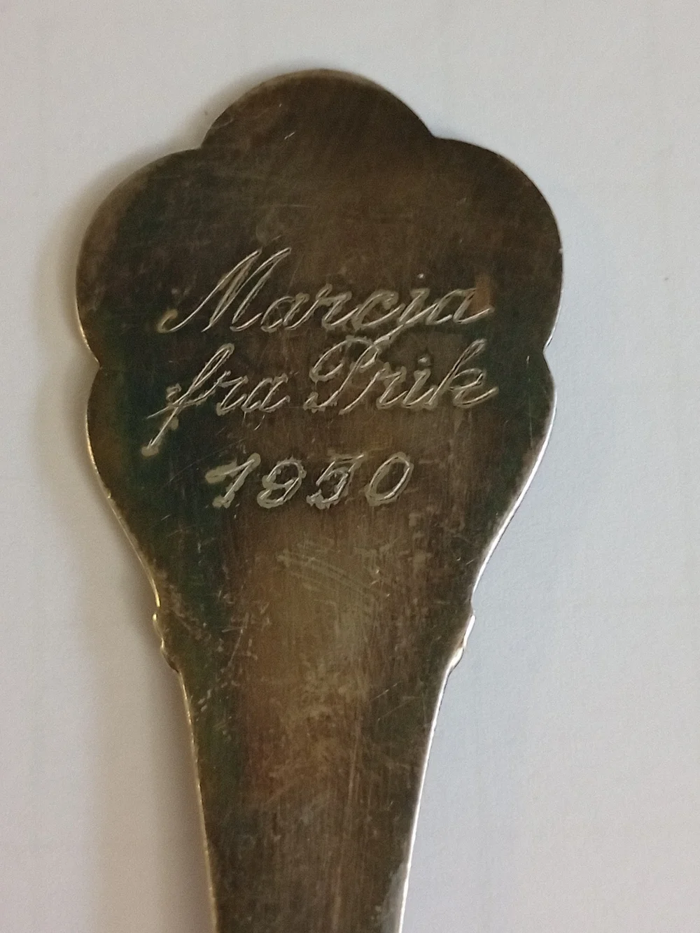 ABSA Ole Lukøje (The Sandman) Danish Silver Plated Vintage Souvenir Spoon